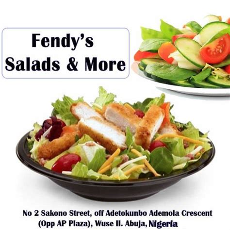 fendi salad abuja|Fendy's Salads & More .